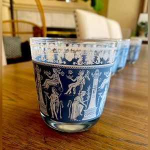 MCM Hellenic jasperware drinking glass - 5 pieces.